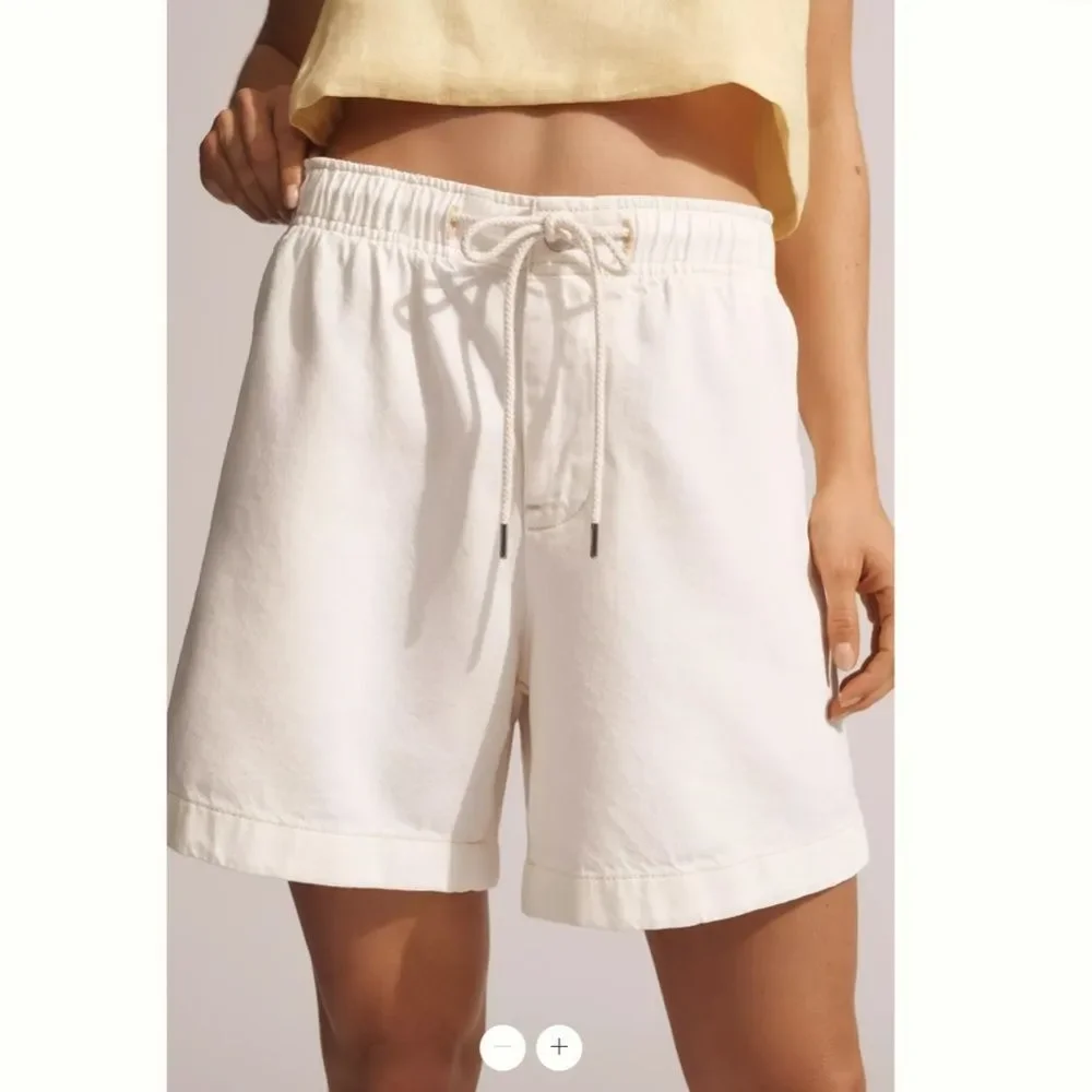 Anthropologie Pilcro PJ Pull-On Shorts - Picture 2 of 4